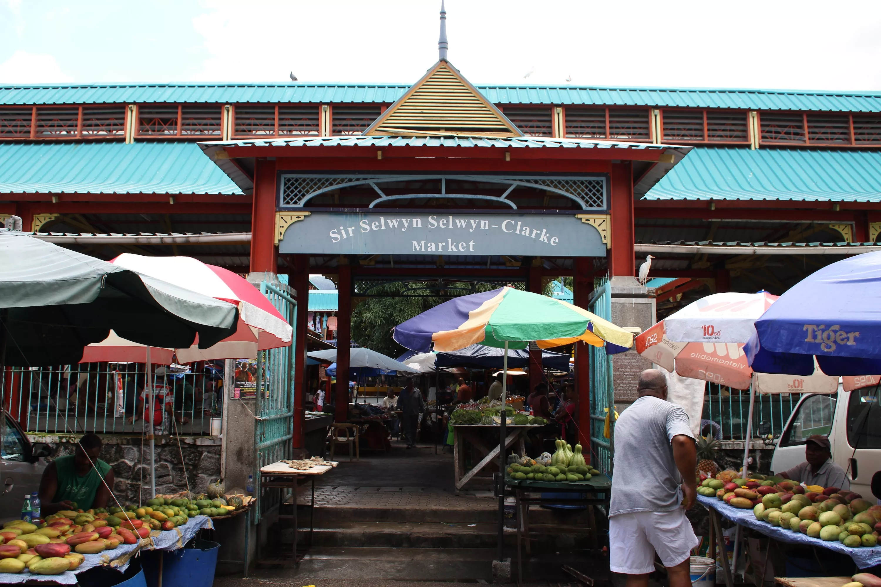 Sir Selwyn Selwyn Clarke Market in Republic of Seychelles, Africa | Architecture,Street Food - Rated 3.3