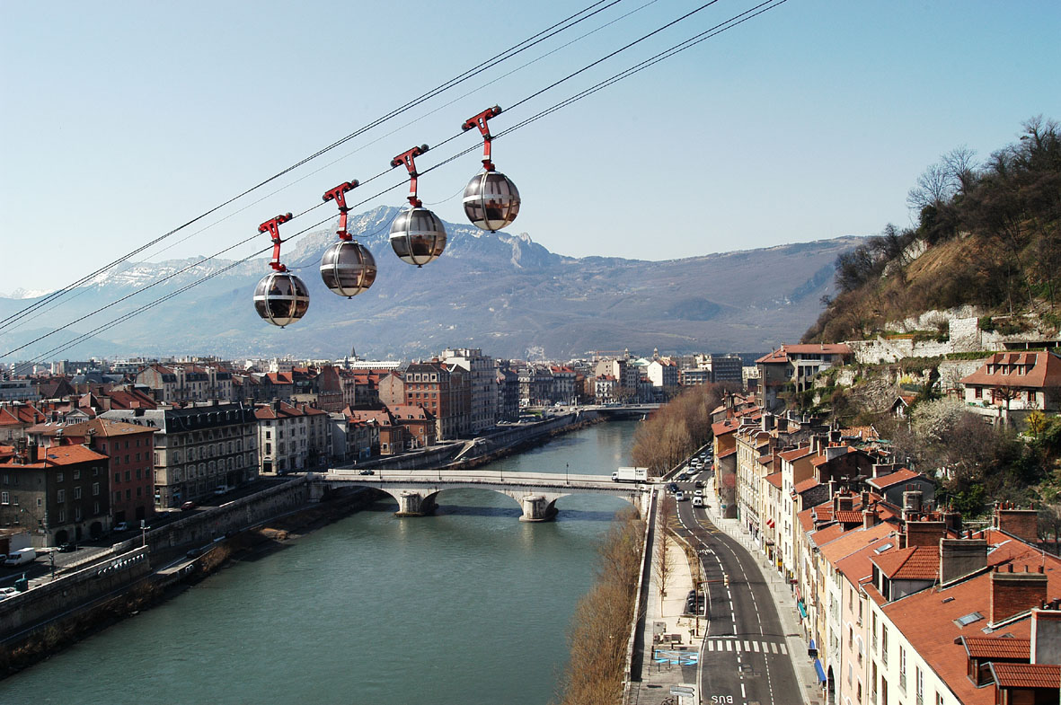 Grenoble-Bastille Cable Car in France, Europe | Cable Cars - Rated 4