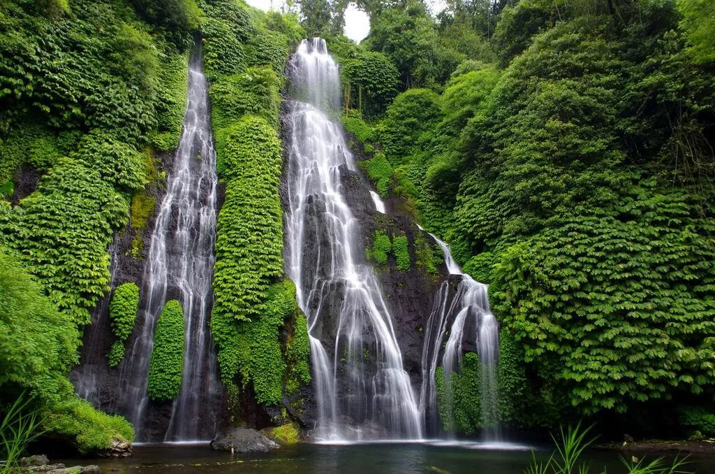 Banyumala Twin Waterfalls in Indonesia, Central Asia | Waterfalls - Rated 4