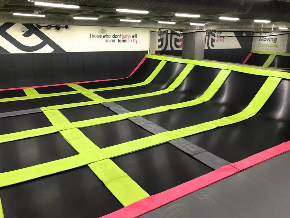 Jumpster Trampoline Park in Mexico, North America | Trampolining - Rated 4