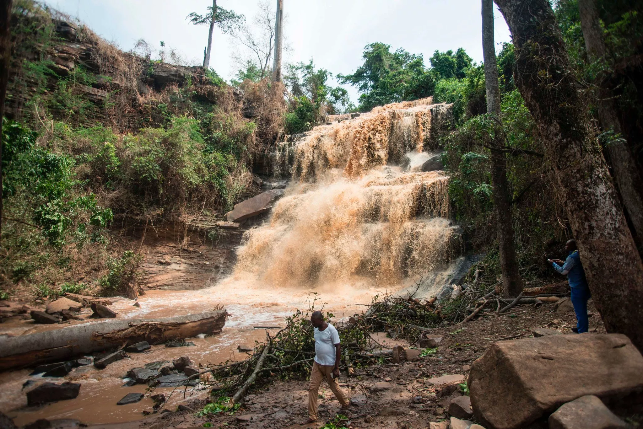 Kintampo Falls in Ghana, Africa | Waterfalls - Rated 3.4