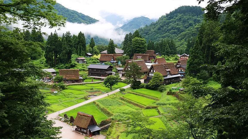 Ainokura Gassho-Zukuri Village in Japan, East Asia | Traditional Villages - Rated 4