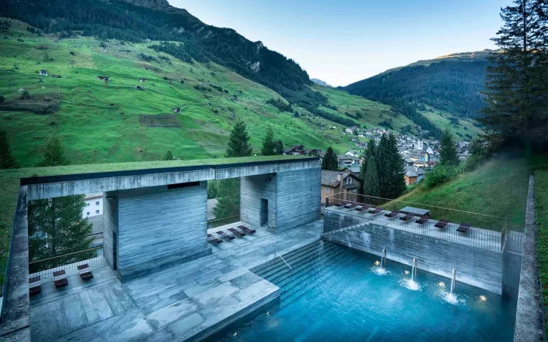 The Therme Vals in Switzerland, Europe | Hot Springs & Pools - Rated 3.7