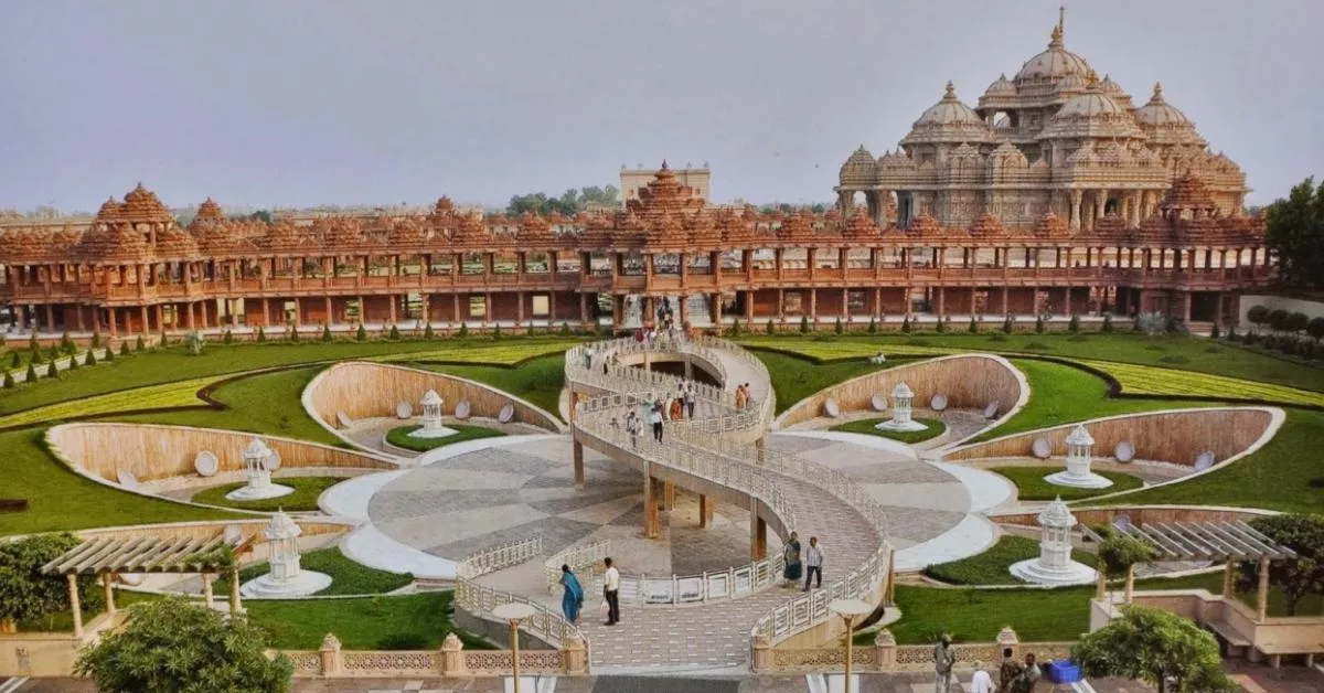 Akshardham in India, Central Asia | Architecture - Rated 4.4