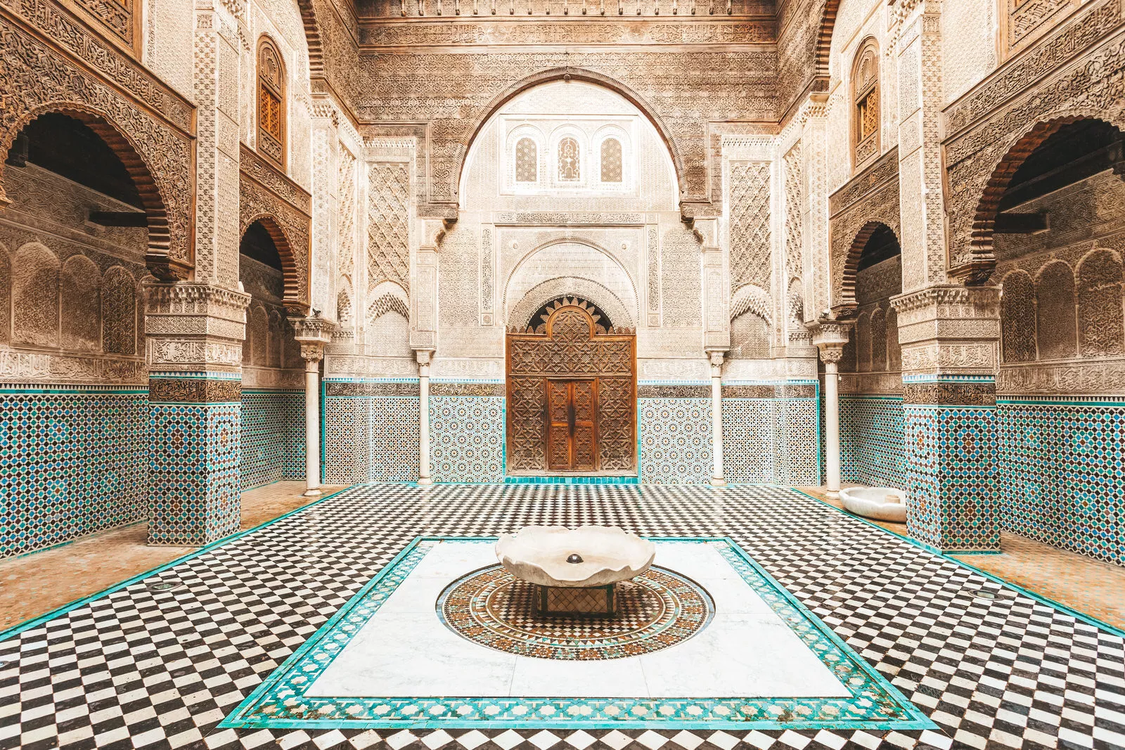 Al Attarine Madrasa in Morocco, Africa | Architecture - Rated 3.5