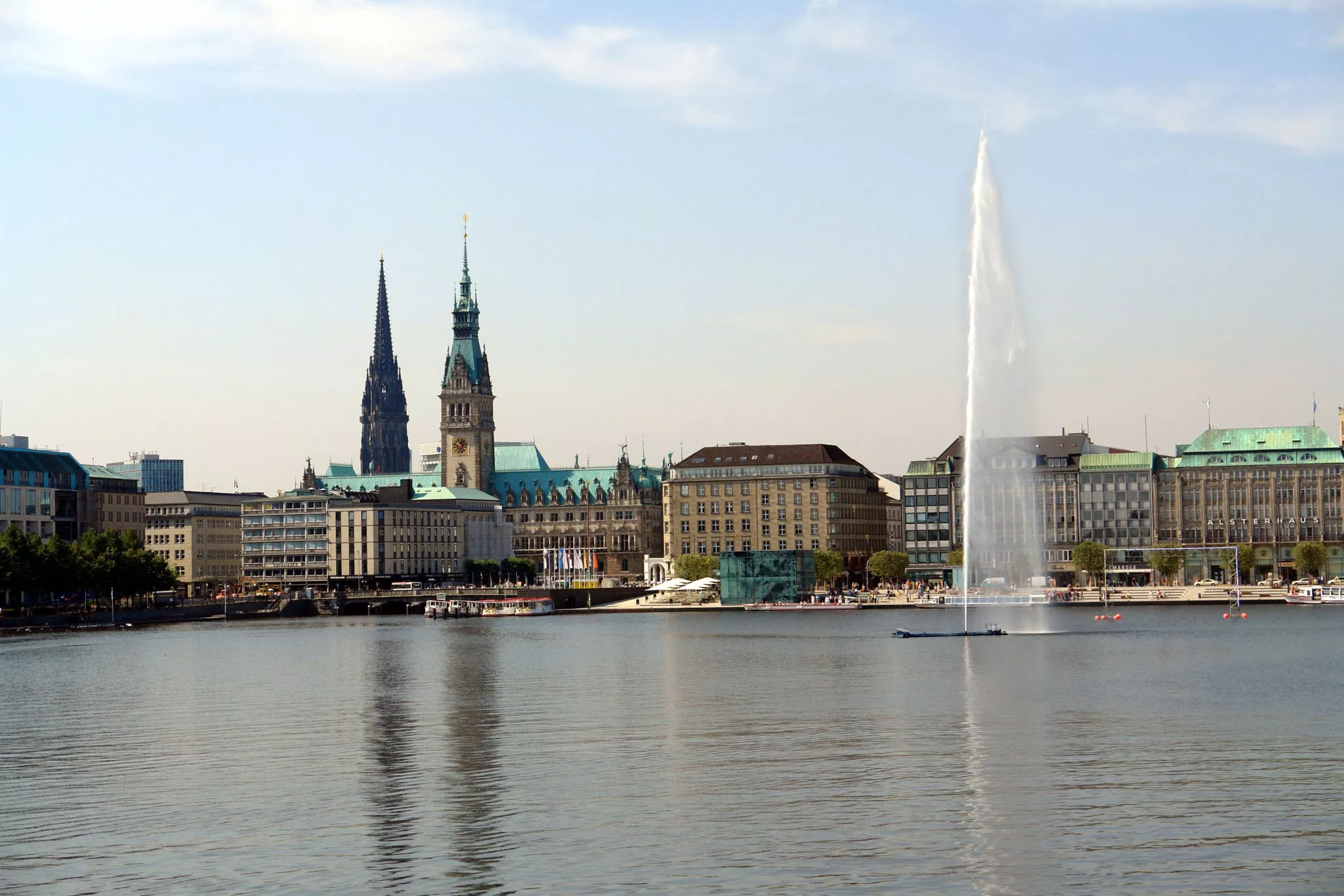 Alster Lake in Germany, Europe | Lakes - Rated 0.9