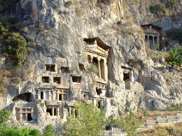 Amyntas Rock Tombs in Turkey, Central Asia | Architecture - Rated 3.6