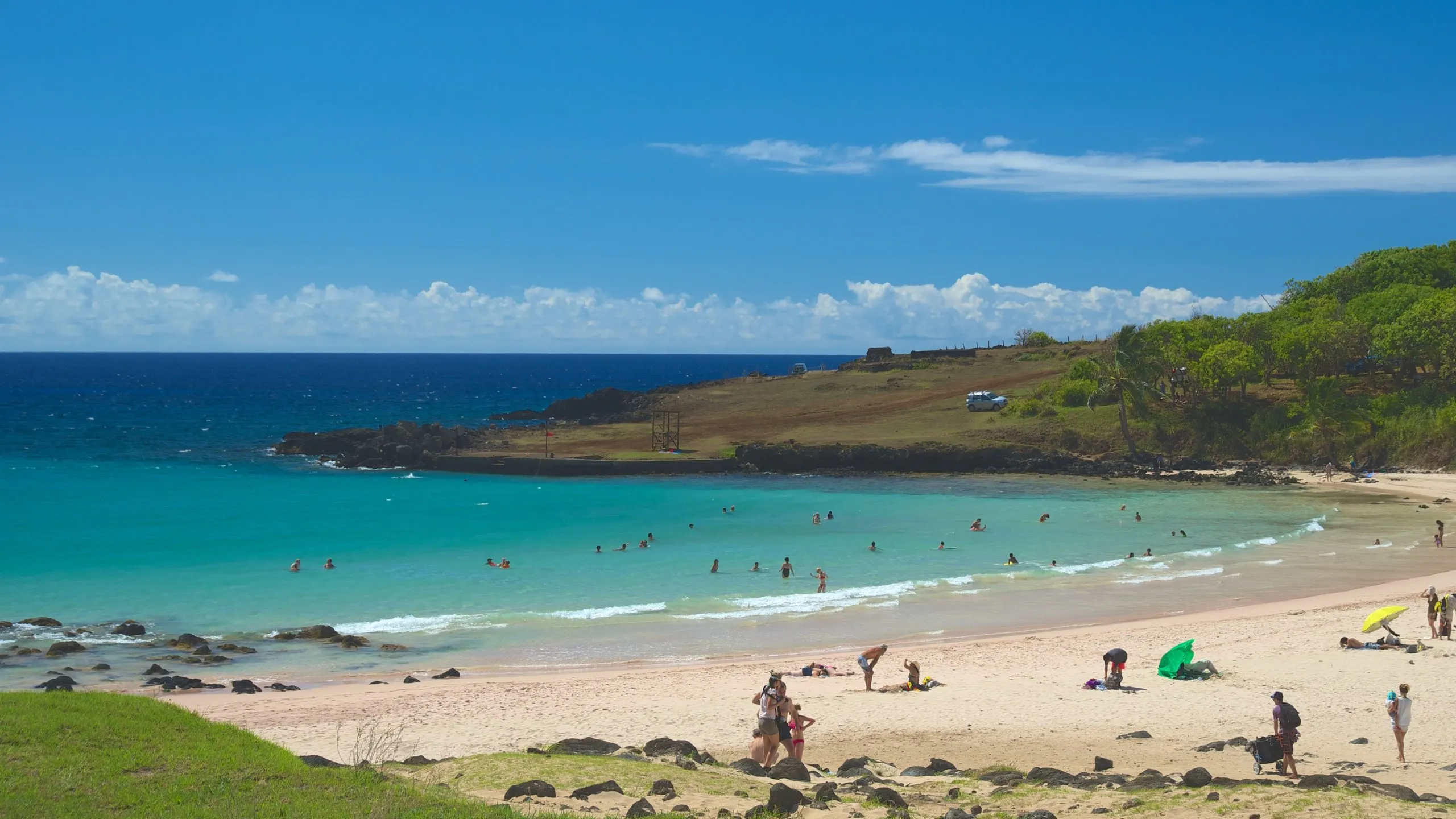 Anakena Beach in Chile, South America | Beaches - Rated 4