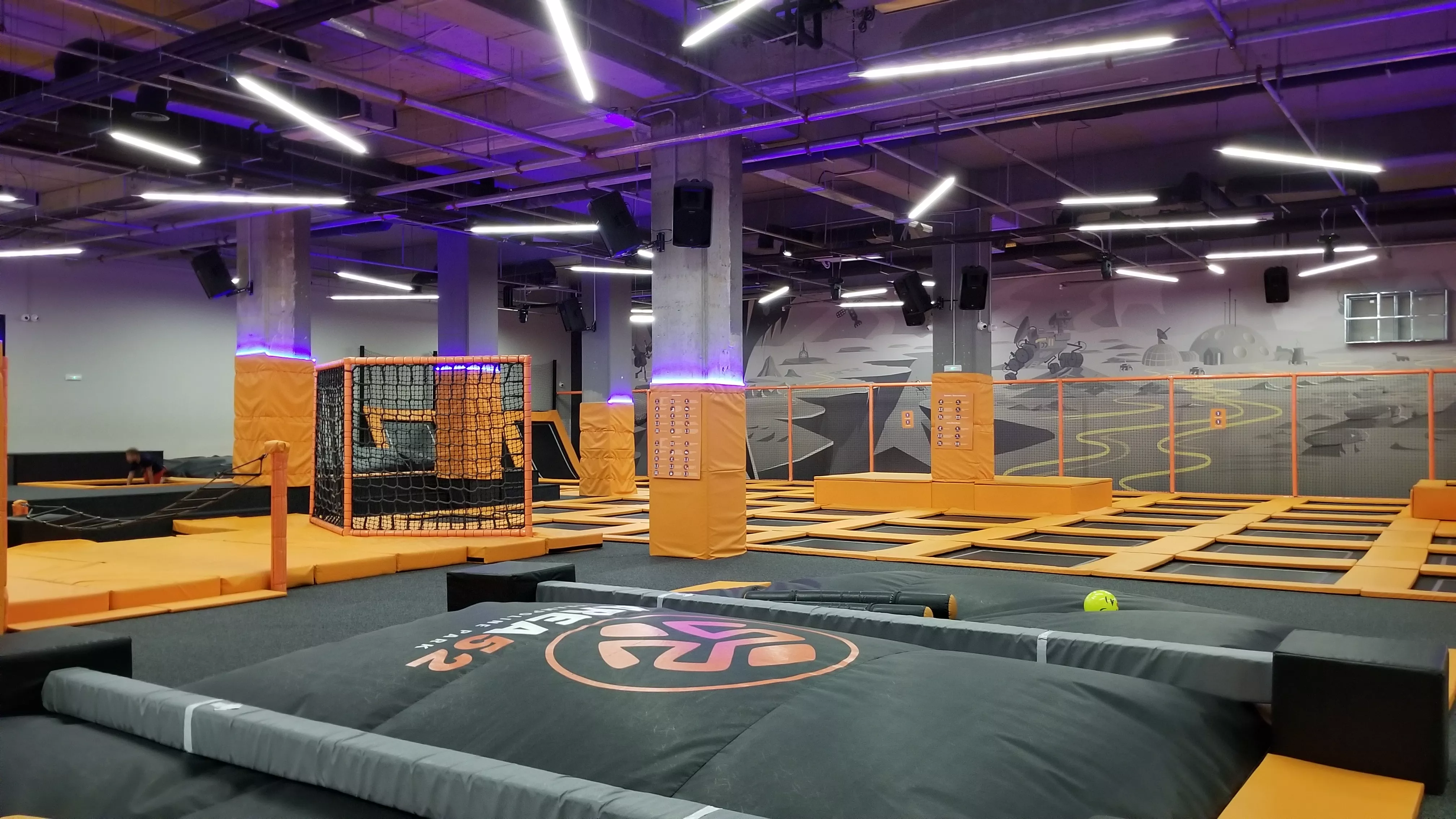Area 52 Trampoline Park in Bulgaria, Europe | Trampolining - Rated 3.4