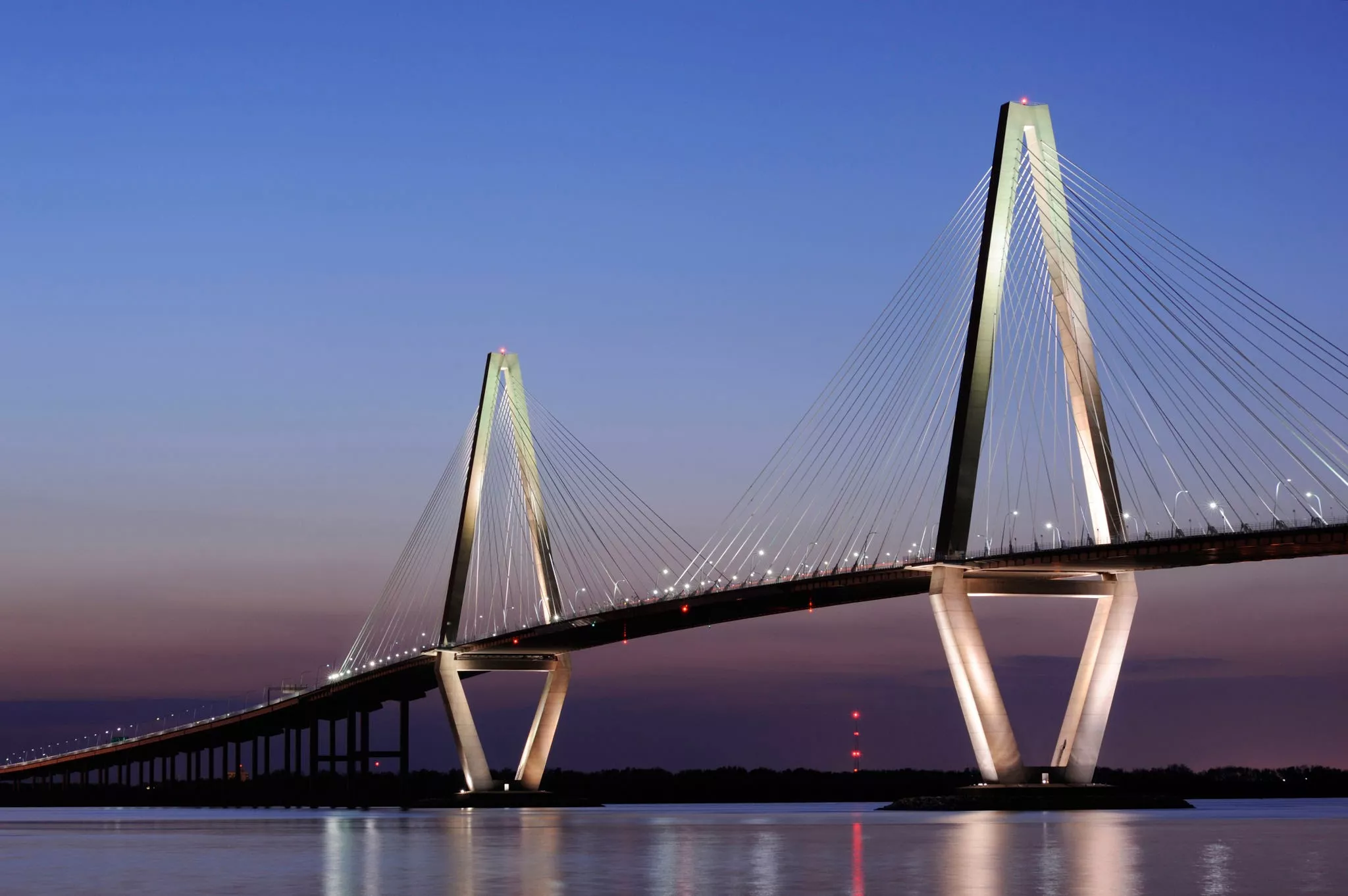 Arthur Ravenel Jr. Bridge in USA, North America | Architecture - Rated 3.9