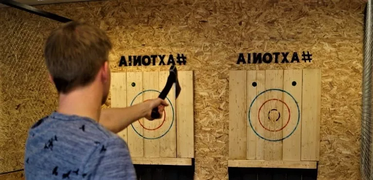 Axtonia - Tallinn Axe Throwing in Estonia, Europe | Knife Throwing - Rated 1.1