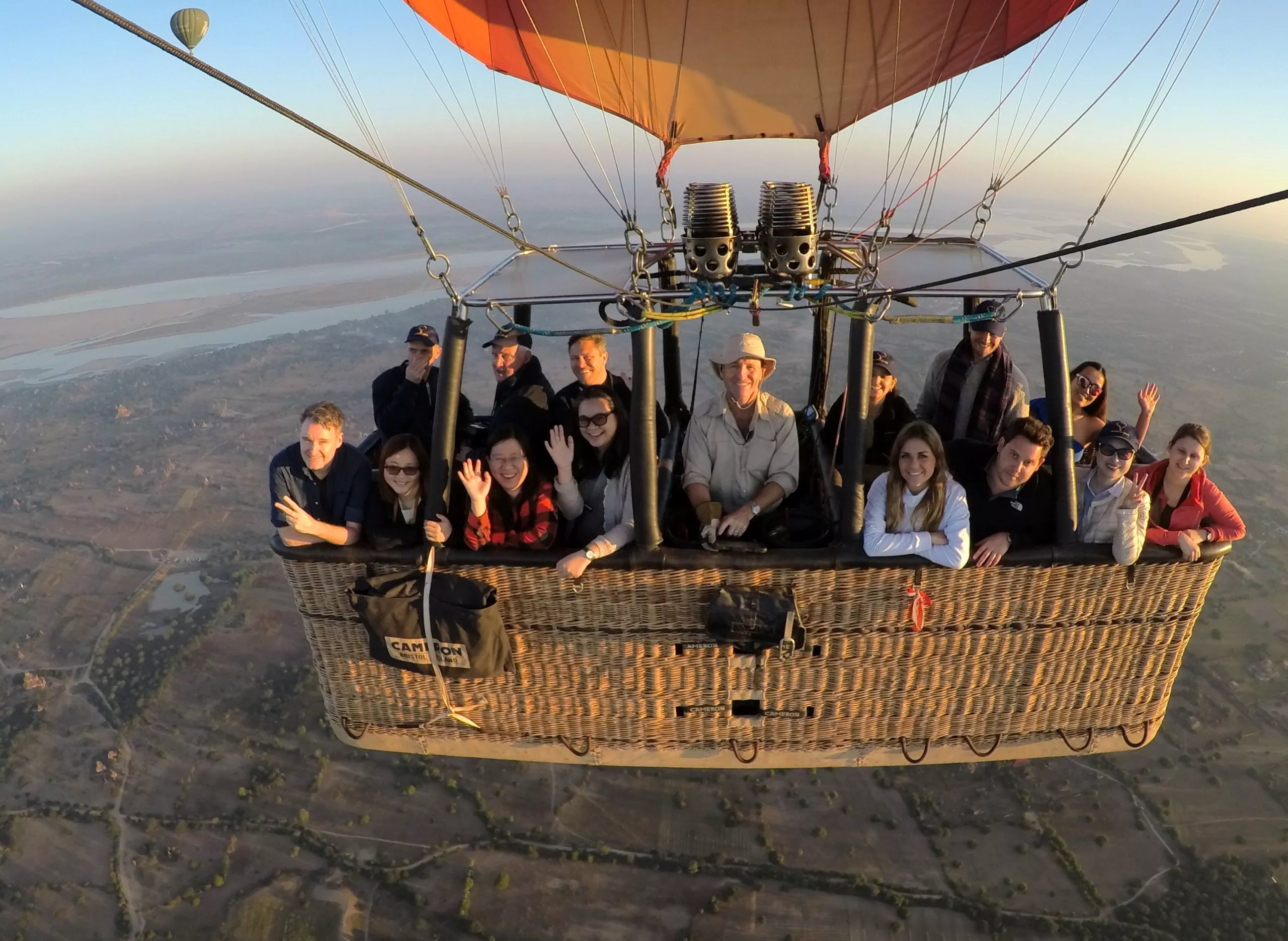 Balloons Over Bagan in Myanmar, Central Asia | Hot Air Ballooning - Rated 10