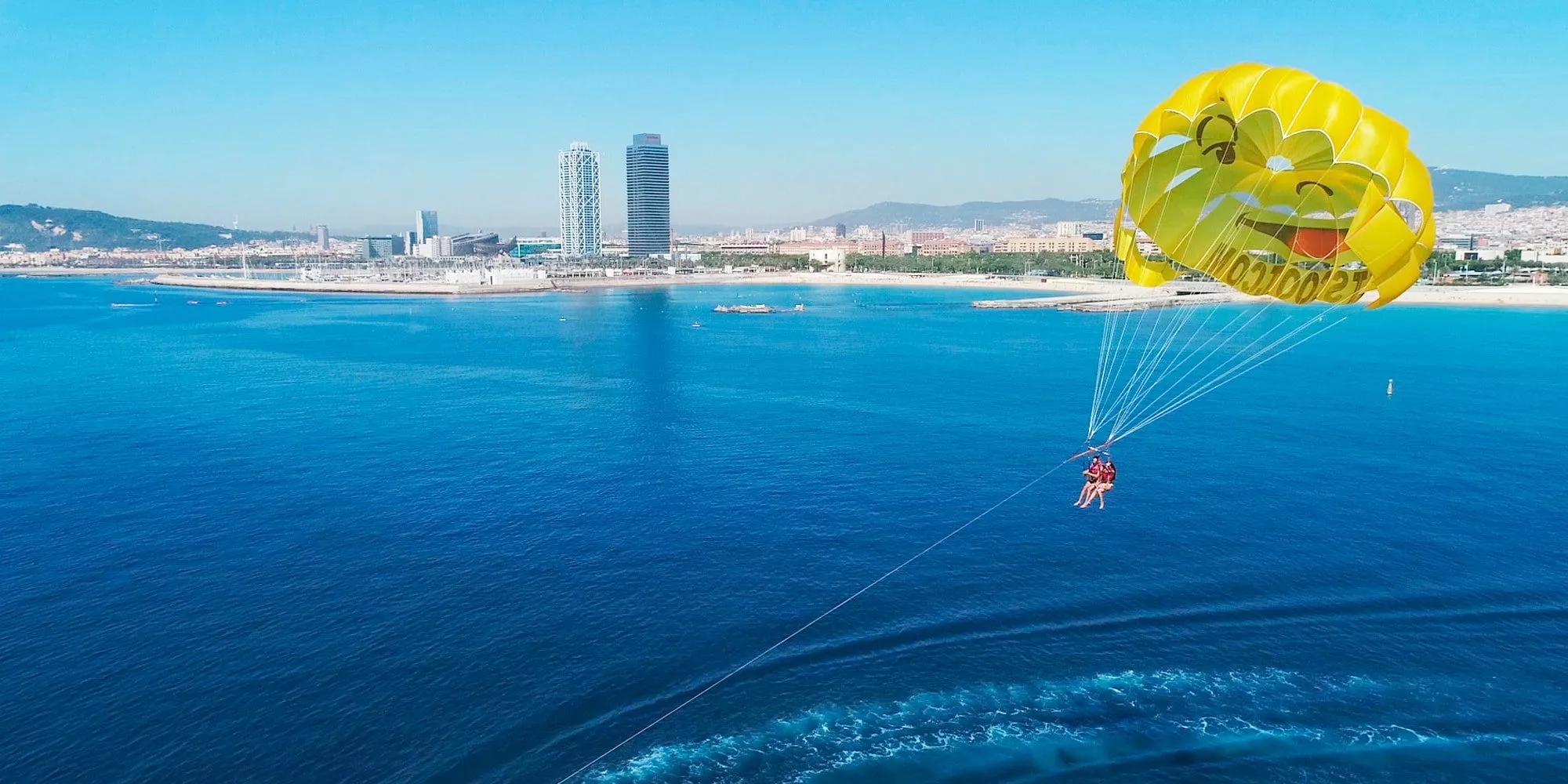 Barcelona Parasailing Official in Spain, Europe | Parasailing - Rated 1.1