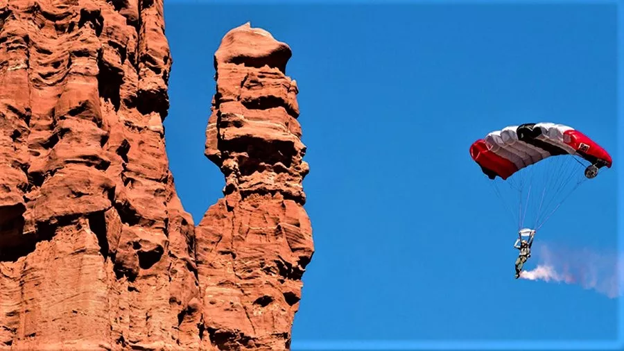 Base Jump Moab in USA, North America | BASE Jumping - Rated 4.1
