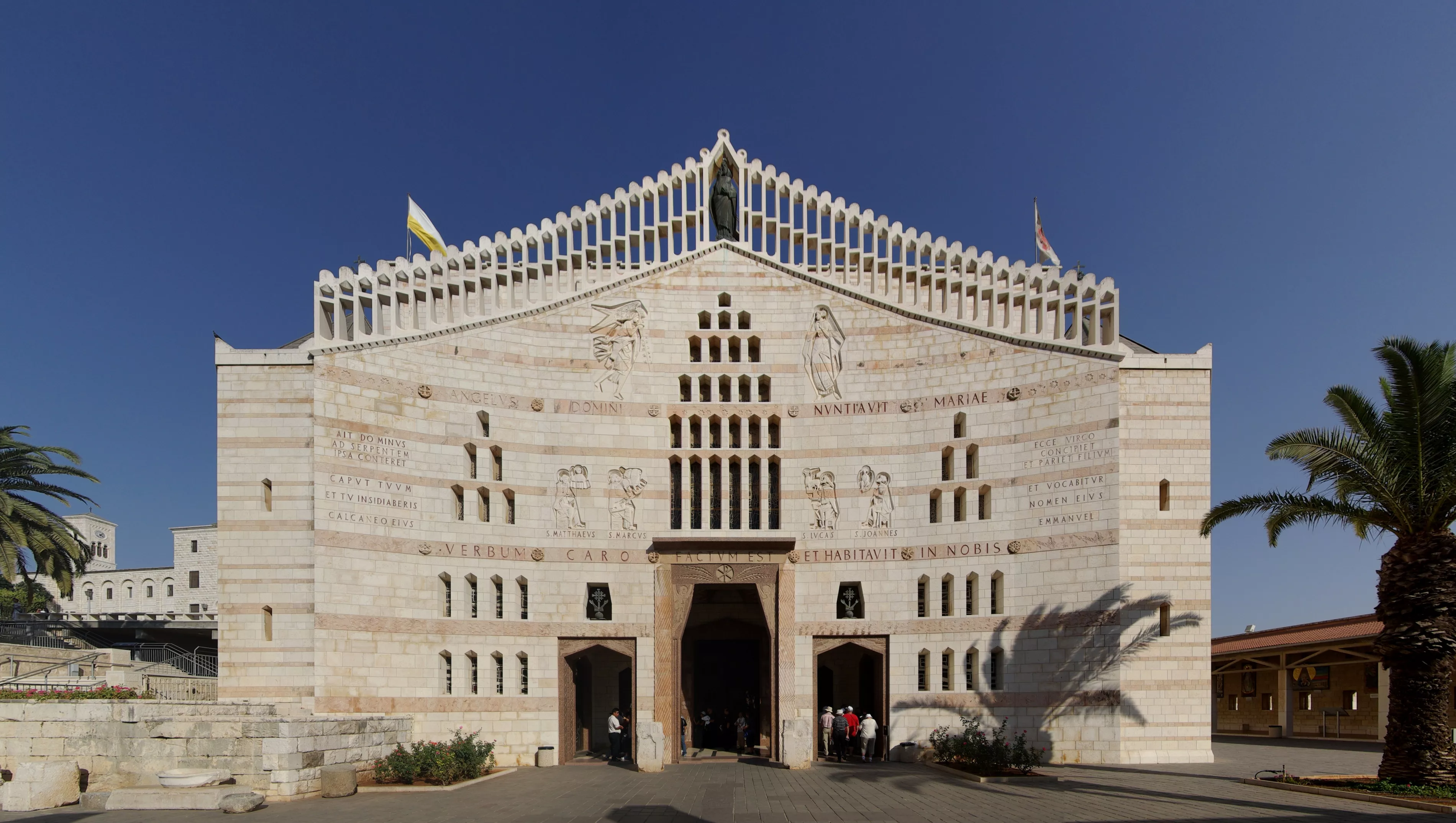 Basilica of the Annunciation in Israel, Middle East | Architecture - Rated 4