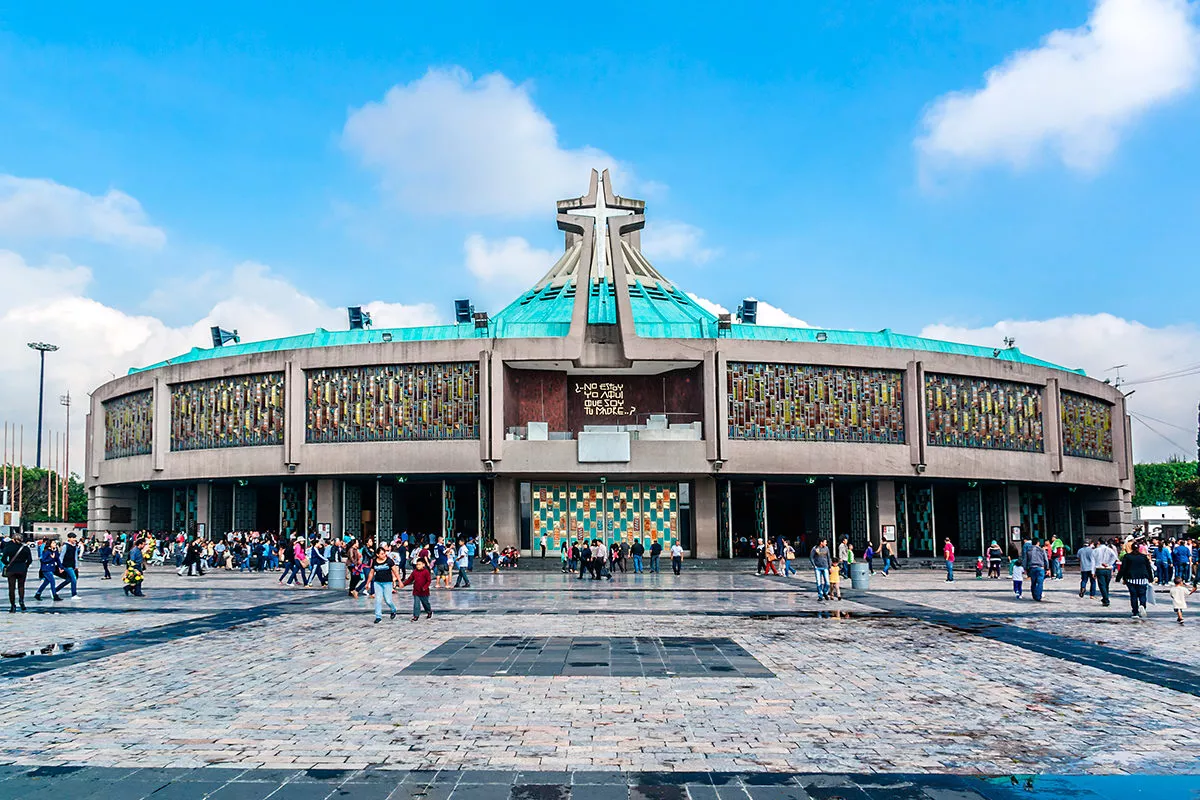 Basilica of the Virgin of Guadalupe in Mexico, North America | Architecture - Rated 6.1