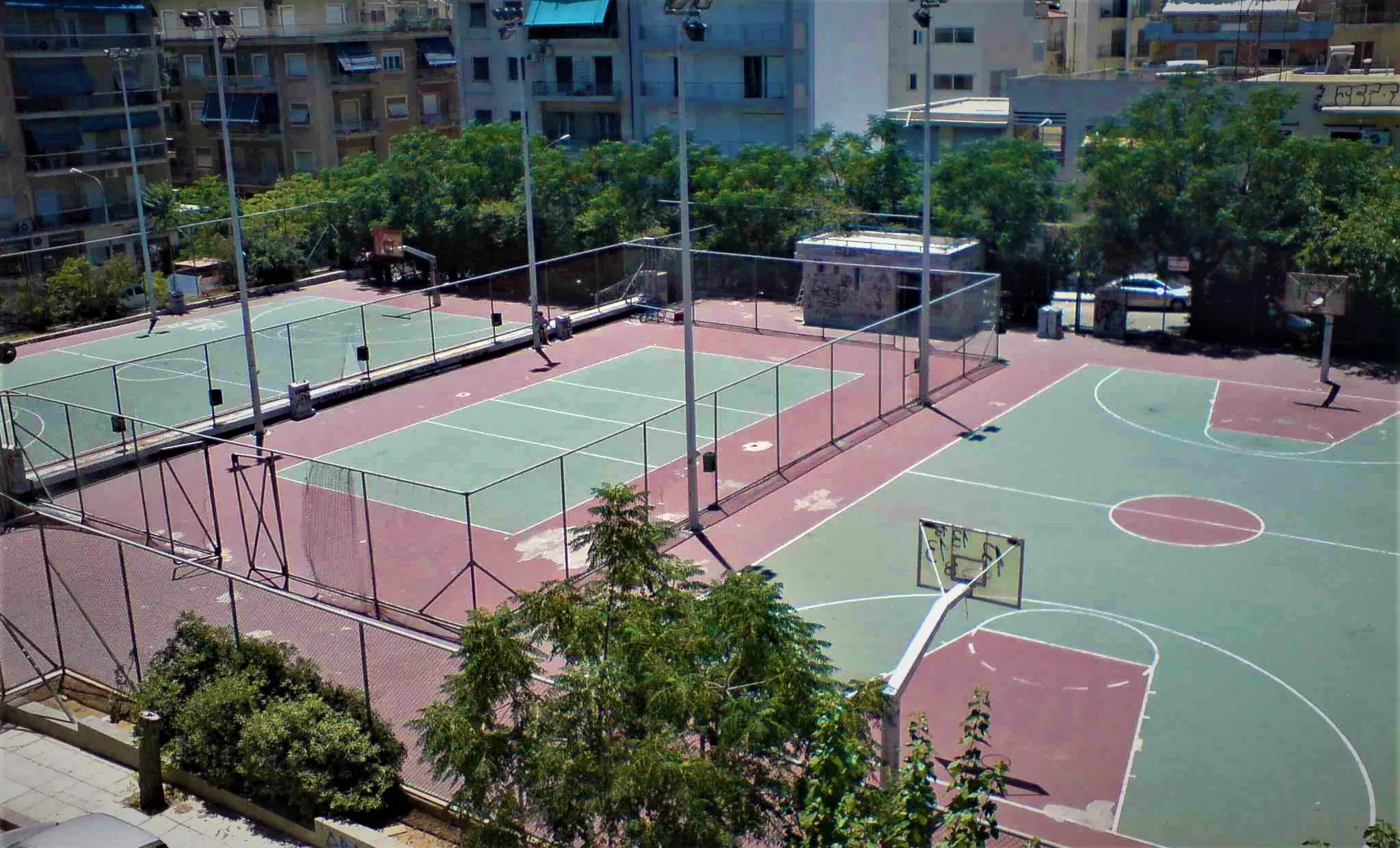 Basketball Volleyball courts in Greece, Europe | Volleyball - Rated 0.7