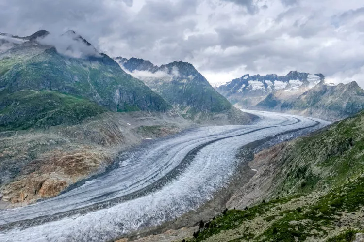 Big Aletsch Glacier in Switzerland, Europe | Glaciers - Rated 0.9