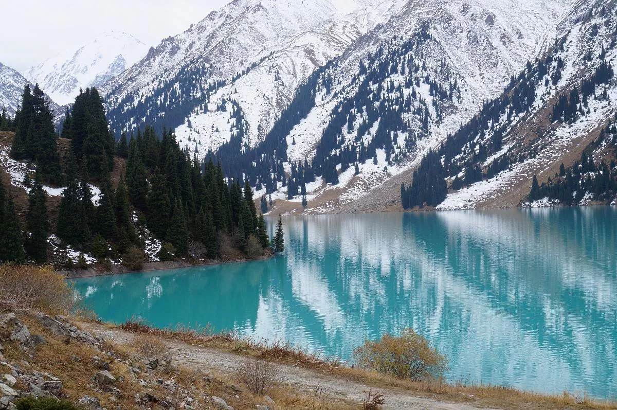 Big Almaty Lake in Kazakhstan, Central Asia | Lakes - Rated 3.9