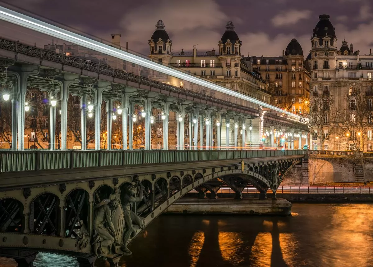 Bir Hakeim Bridge in France, Europe | Architecture - Rated 3.7