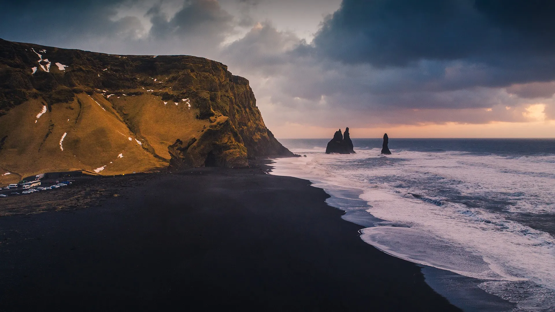 Black Sand Beach Vik in Iceland, Europe | Beaches - Rated 4