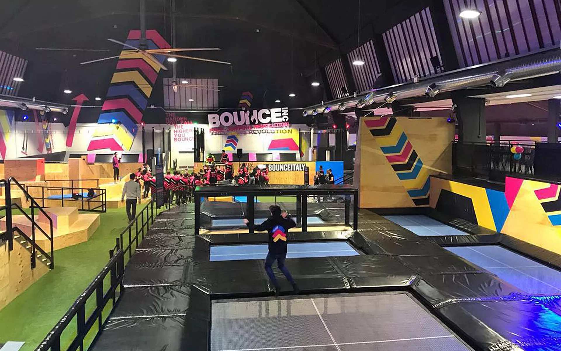 BOUNCE Inc in Italy, Europe | Trampolining - Rated 5.2