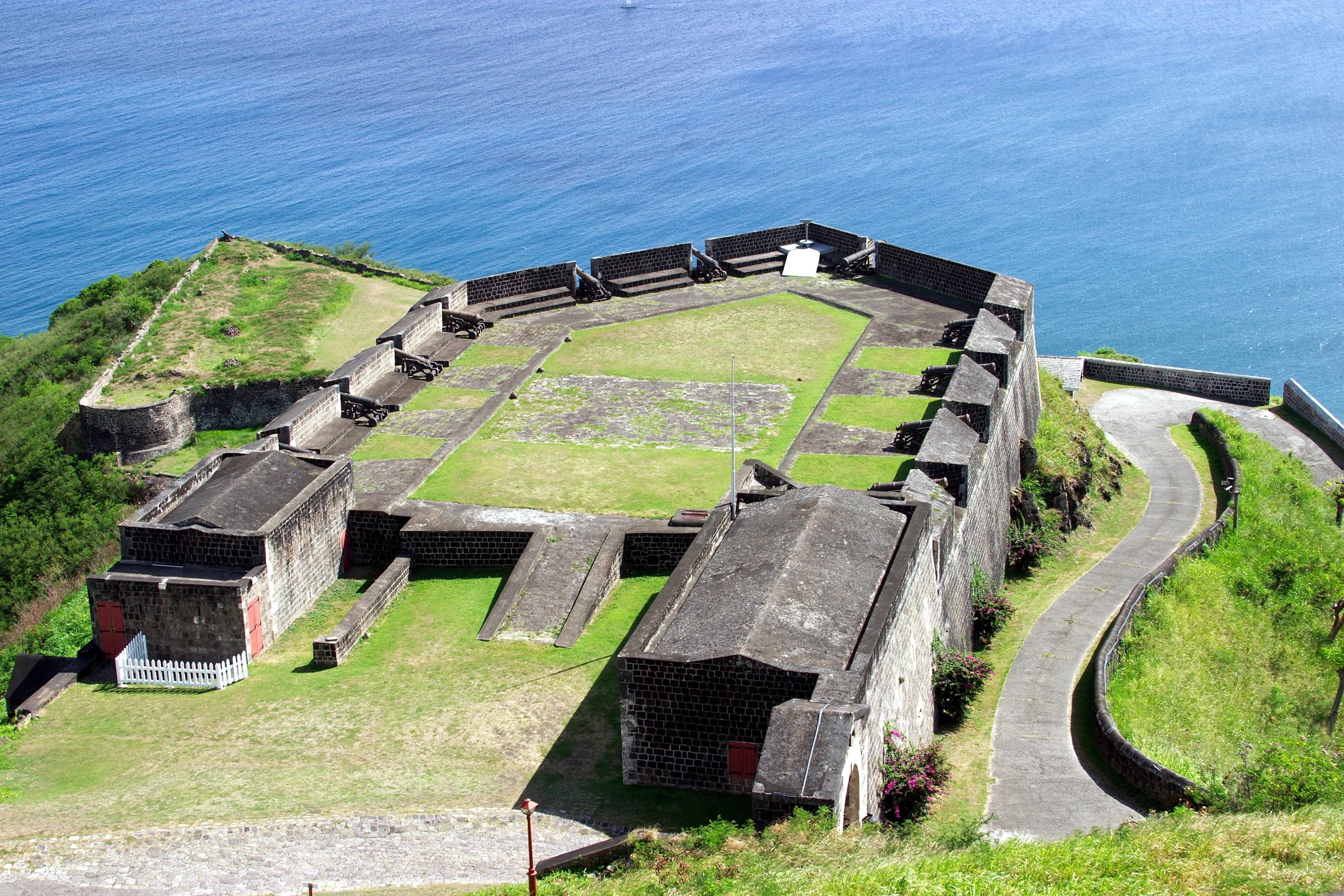 Brimstone Hill Fortress National Park in Saint Kitts and Nevis, Caribbean | Castles - Rated 3.8