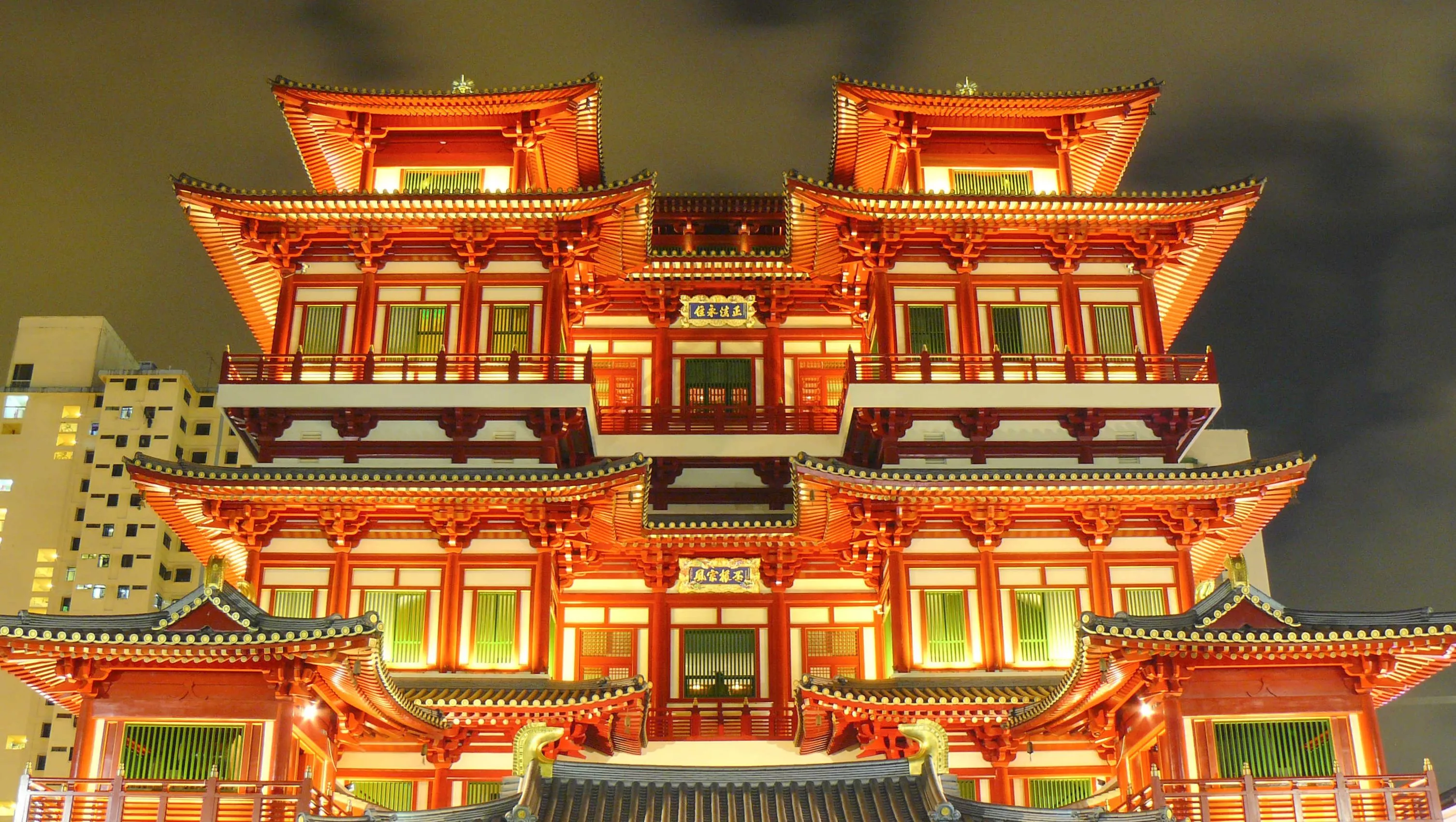 Buddha Tooth Relic Temple in Singapore, Central Asia | Architecture - Rated 3.9