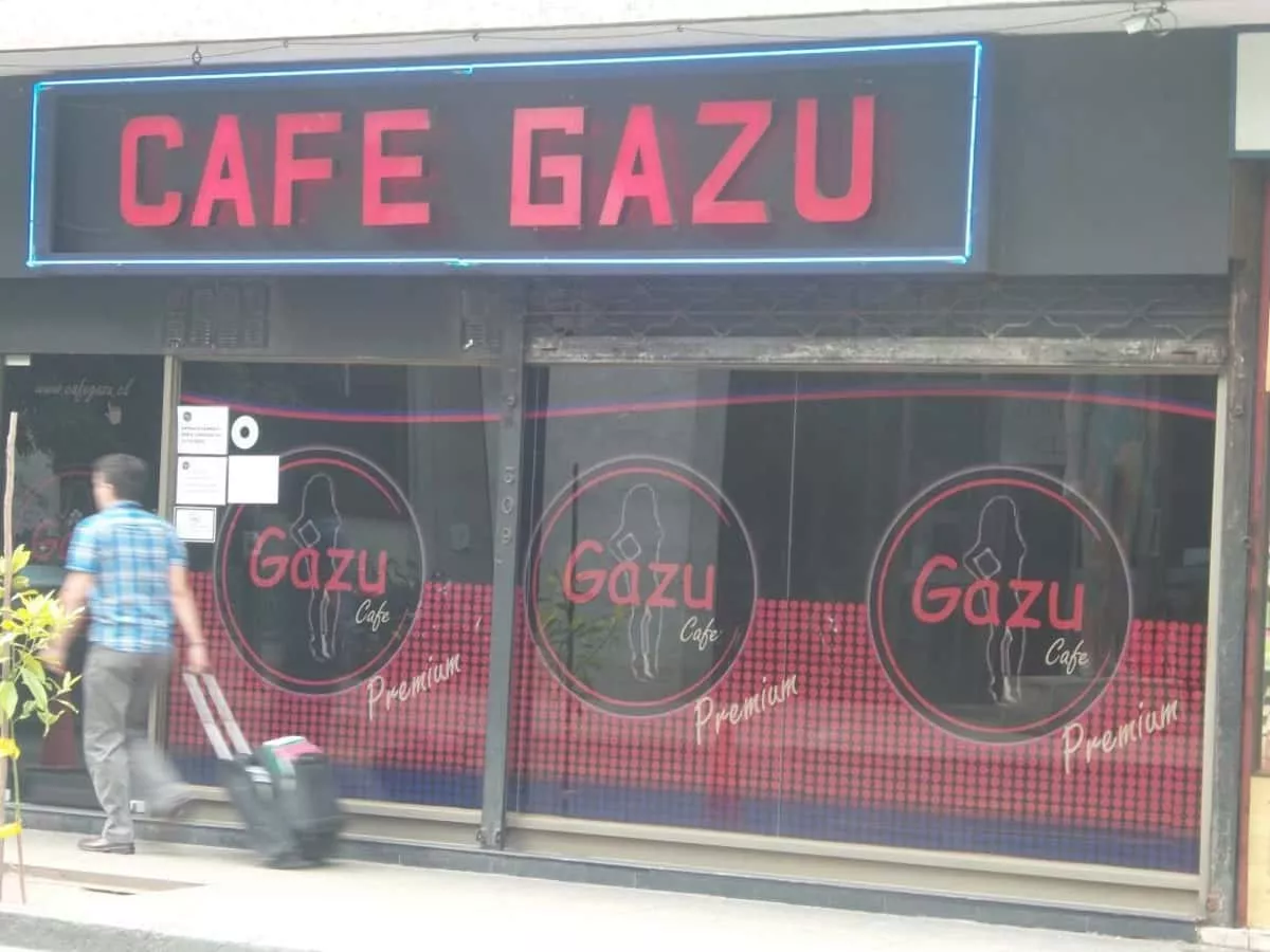 Cafe Gazu Amunategui in Chile, South America  - Rated 0.8