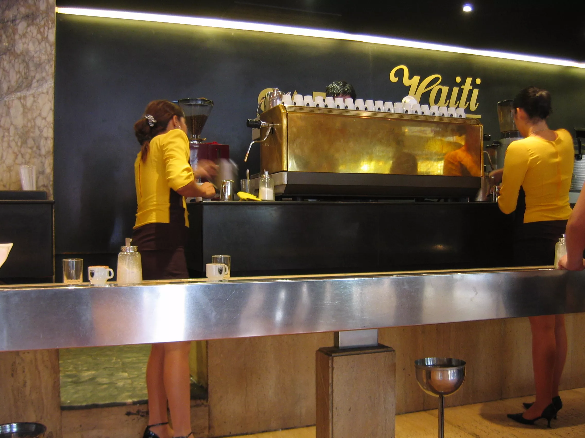 Cafe Haiti Huerfanos in Chile, South America  - Rated 0.7