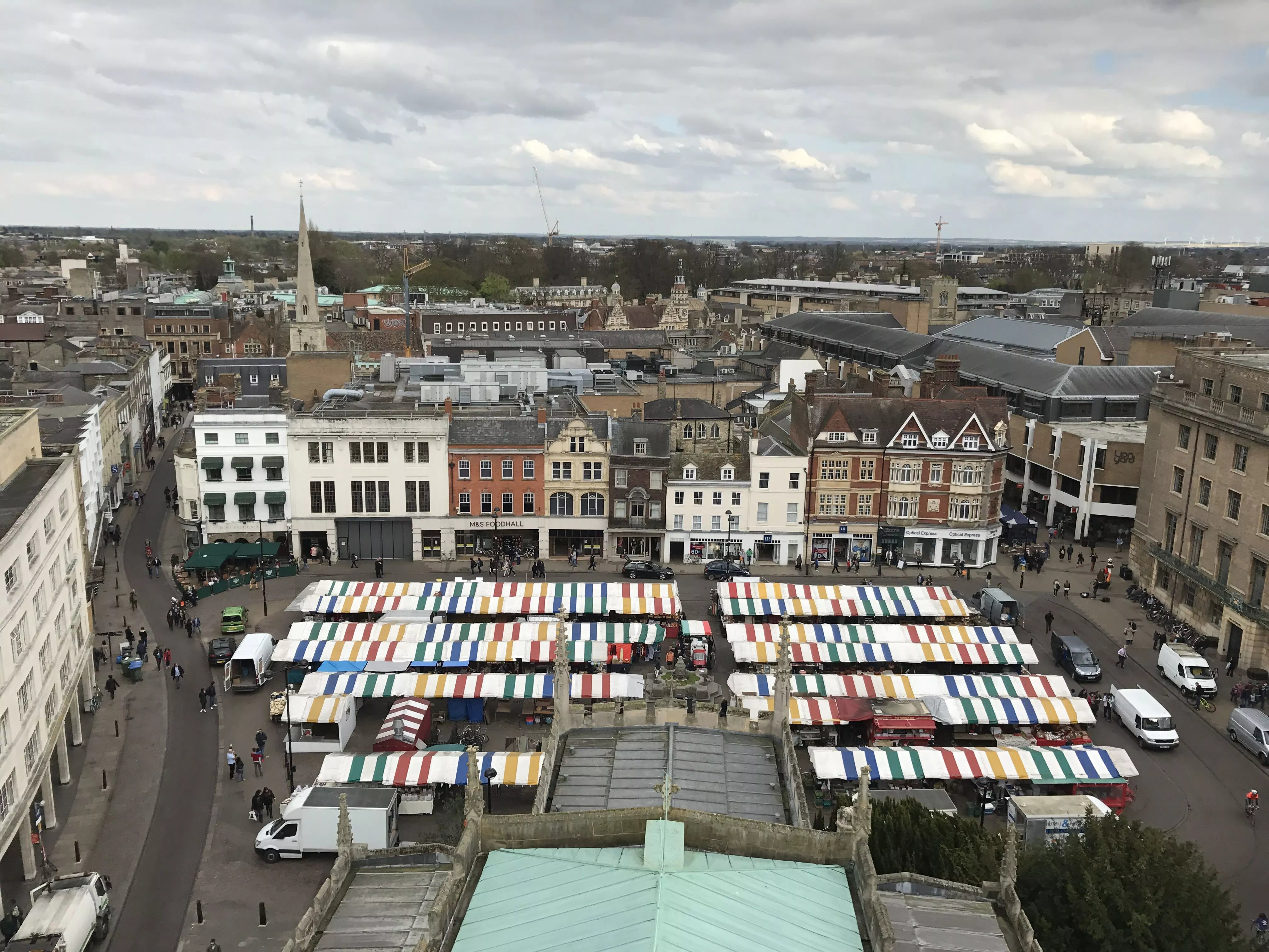 Cambridge Market Square in United Kingdom, Europe | Architecture - Rated 3.6