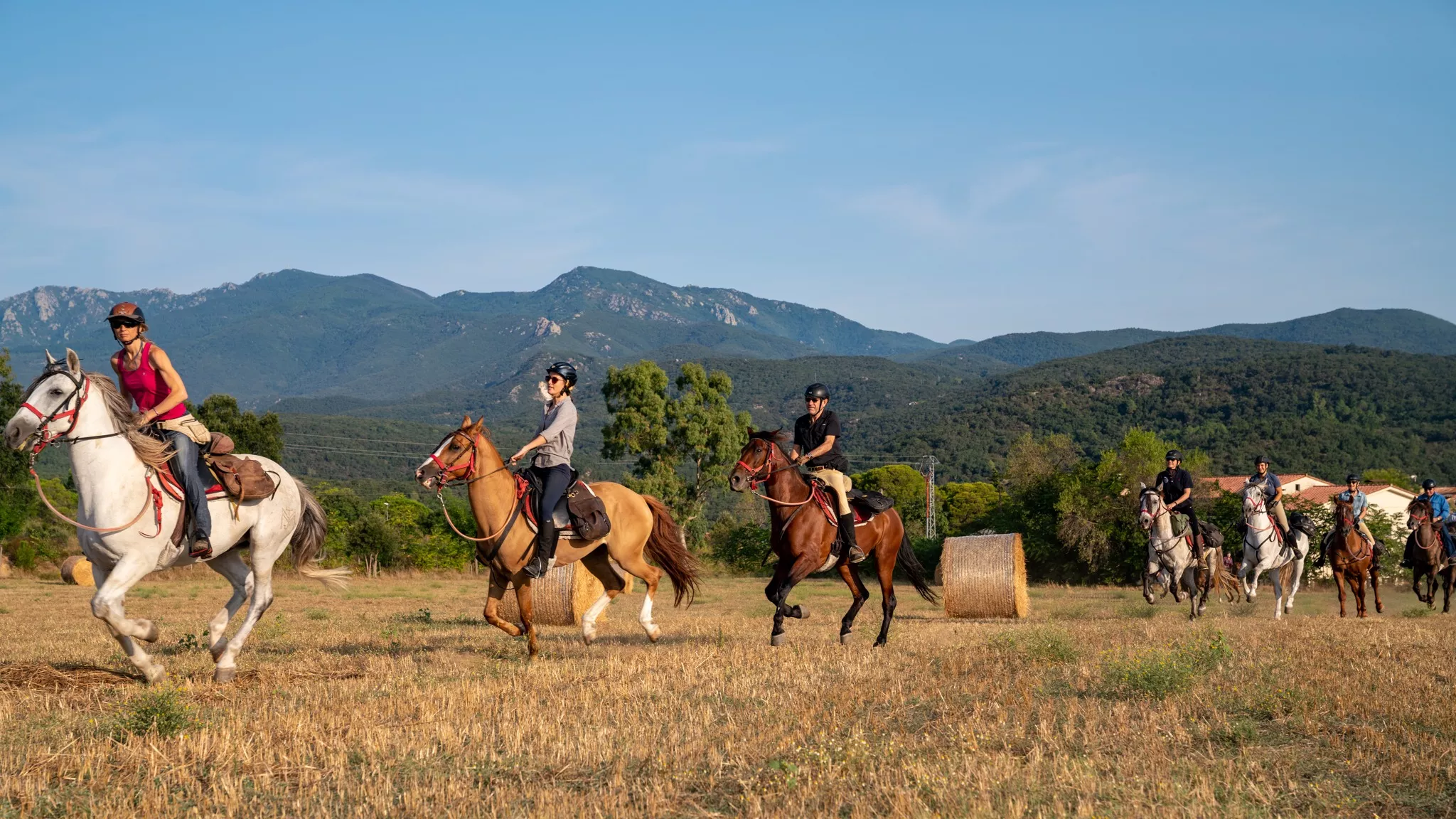Riding Fun In The Sun in Spain, Europe | Horseback Riding - Rated 1.1
