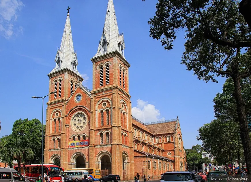 Cathedral of Our Lady of Saigon in Vietnam, East Asia | Architecture - Rated 3.9