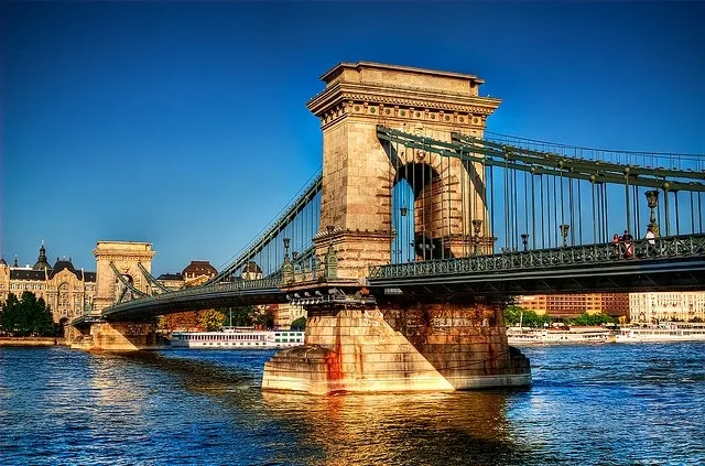 Chain Bridge in Hungary, Europe | Architecture - Rated 4.9