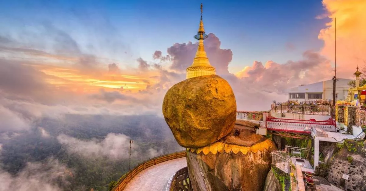 Chaittiyo Pagoda in Myanmar, Central Asia | Architecture - Rated 3.8