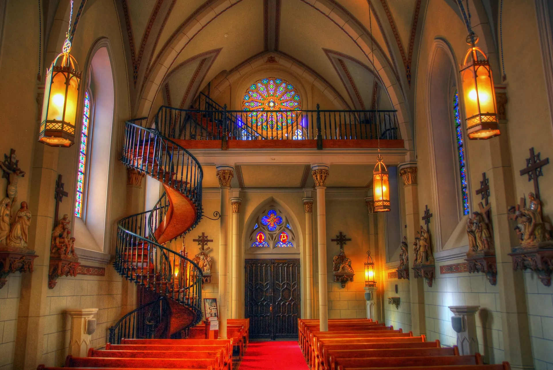 Chapel of Loretto in USA, North America | Architecture - Rated 4
