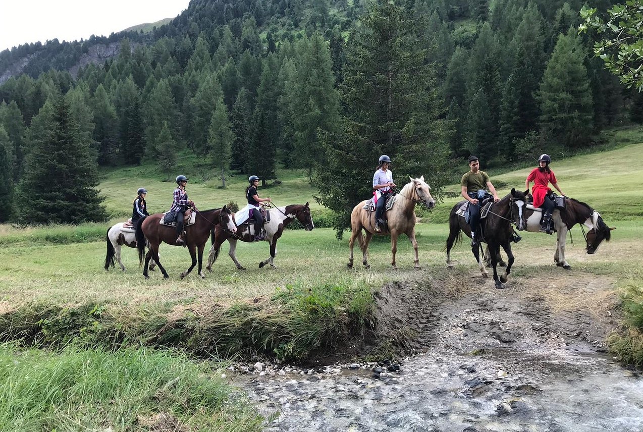 Charlotte Horse Riding Campitello di Fassa - Dolomites in Italy, Europe | Horseback Riding - Rated 1.1