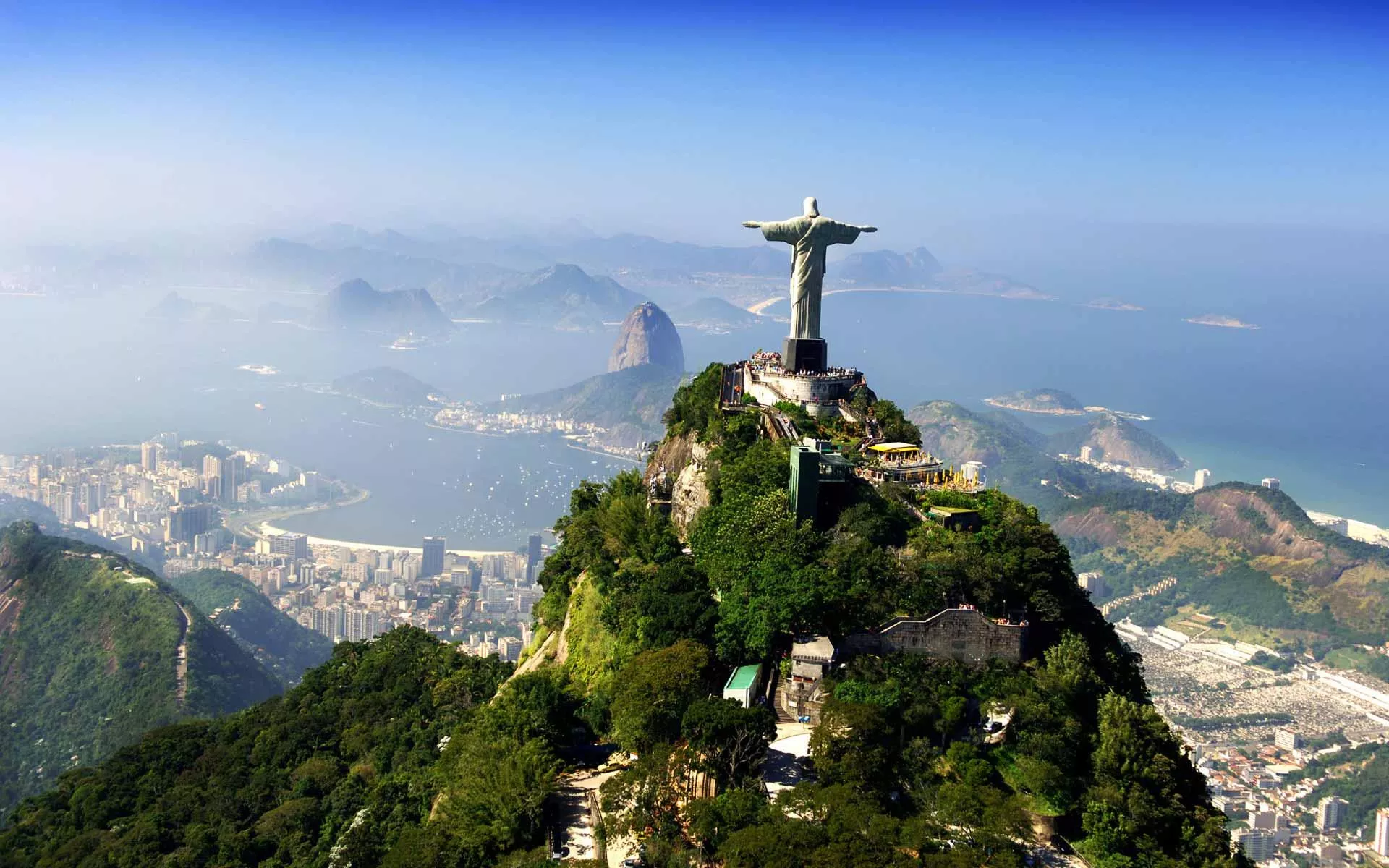 Corcovado in Brazil, South America | Observation Decks,Mountains - Rated 4
