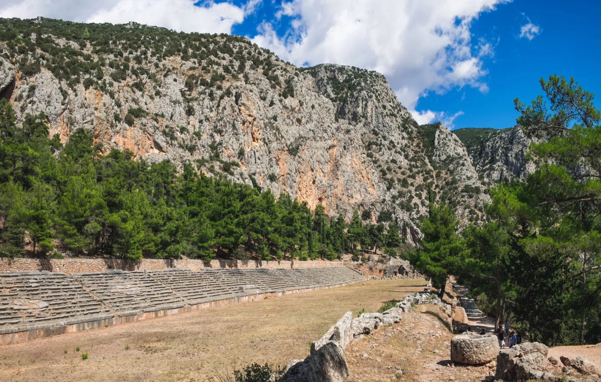 Delphic Antique Stadium in Greece, Europe | Excavations - Rated 3.8