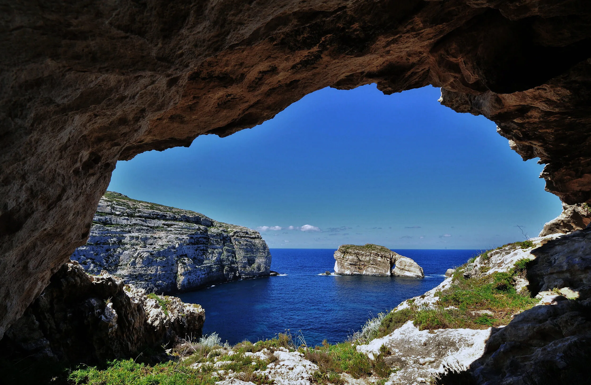 Dwejra Bay in Malta, Europe | Nature Reserves,Diving,Scuba Diving - Rated 1