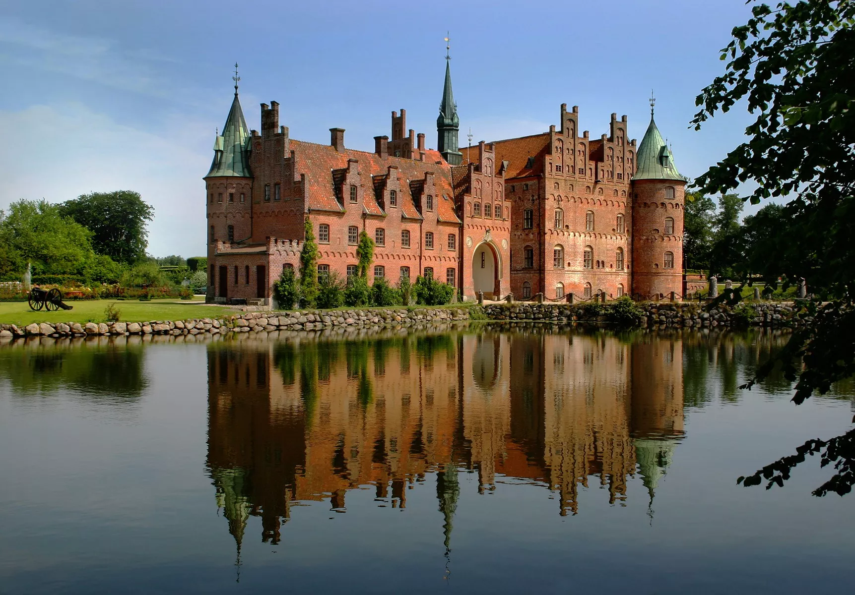 Egeskov Castle in Denmark, Europe | Castles - Rated 3.9