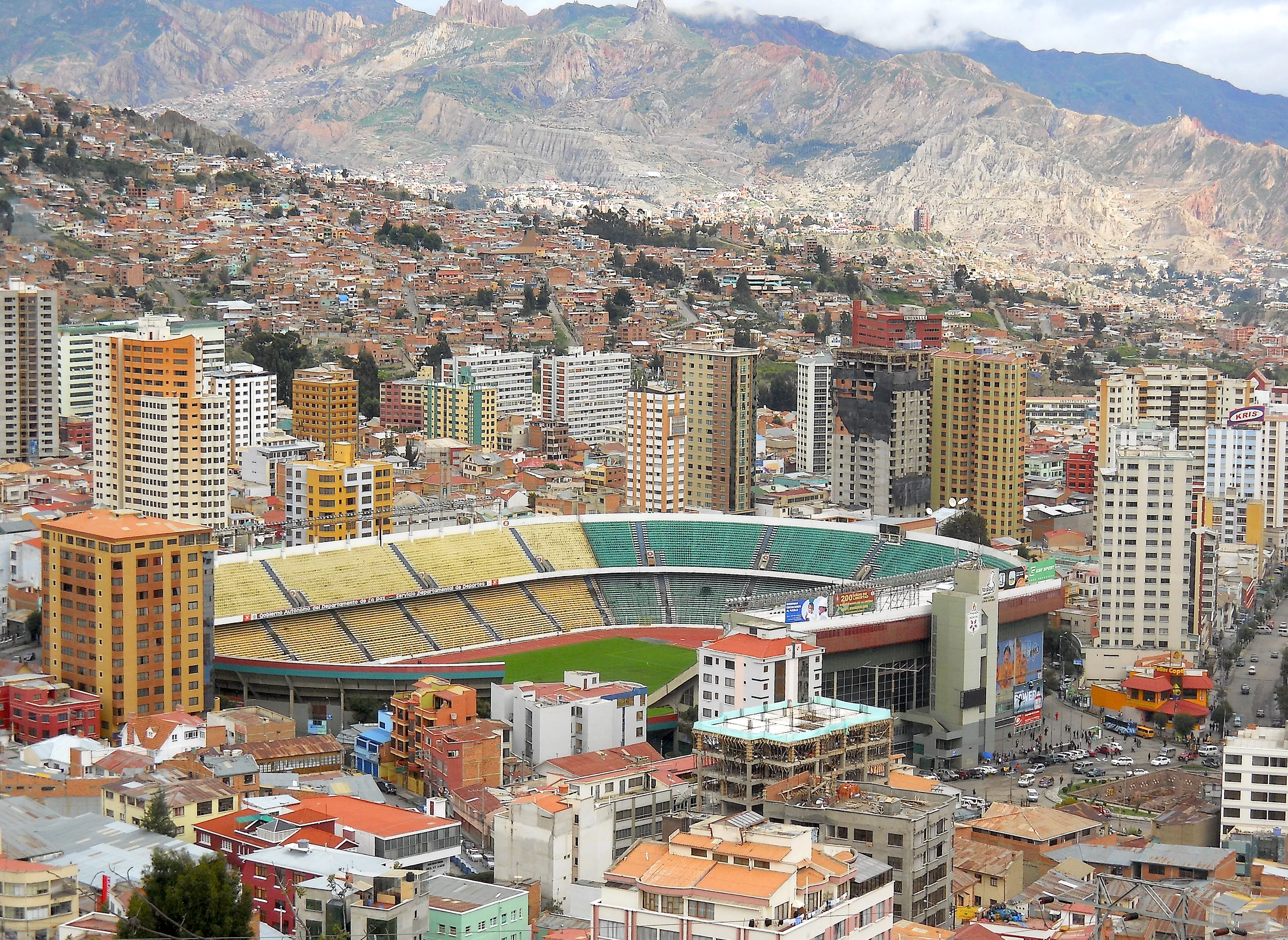 Estadio Hernando Siles in Bolivia, South America | Football - Rated 3.7