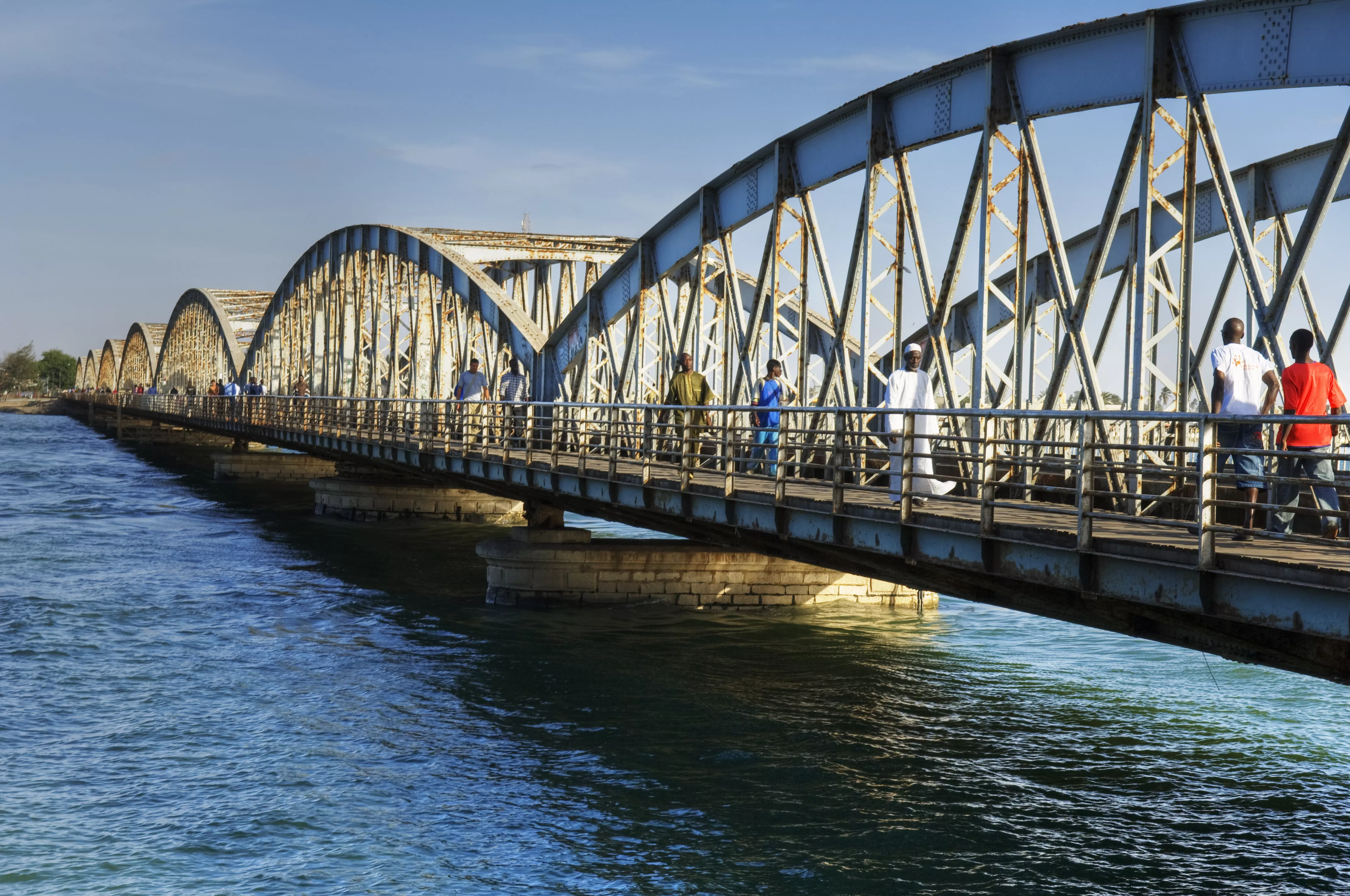 Faidherbe Bridge in Senegal, Africa | Architecture - Rated 3.4