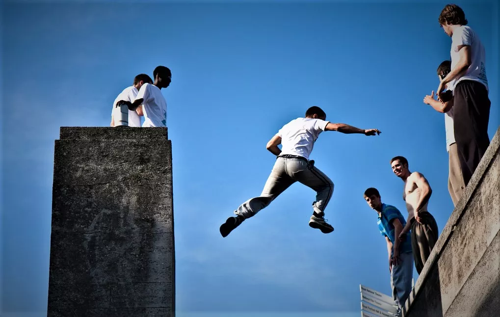 Flite Freerun (Spoonfed) in Saudi Arabia, Middle East | Parkour - Rated 1.1