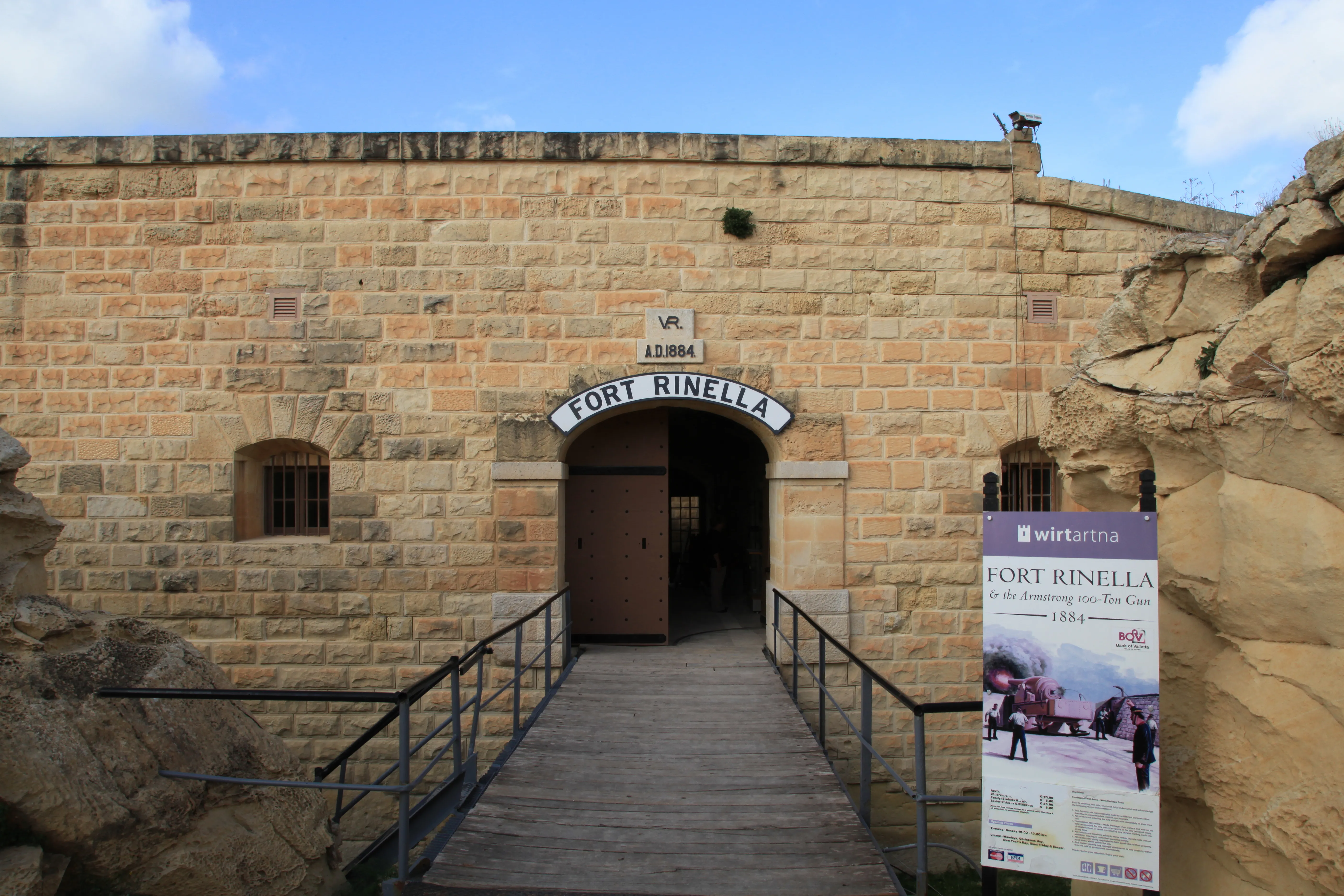 Fort Rinella in Malta, Europe | Architecture - Rated 3.7
