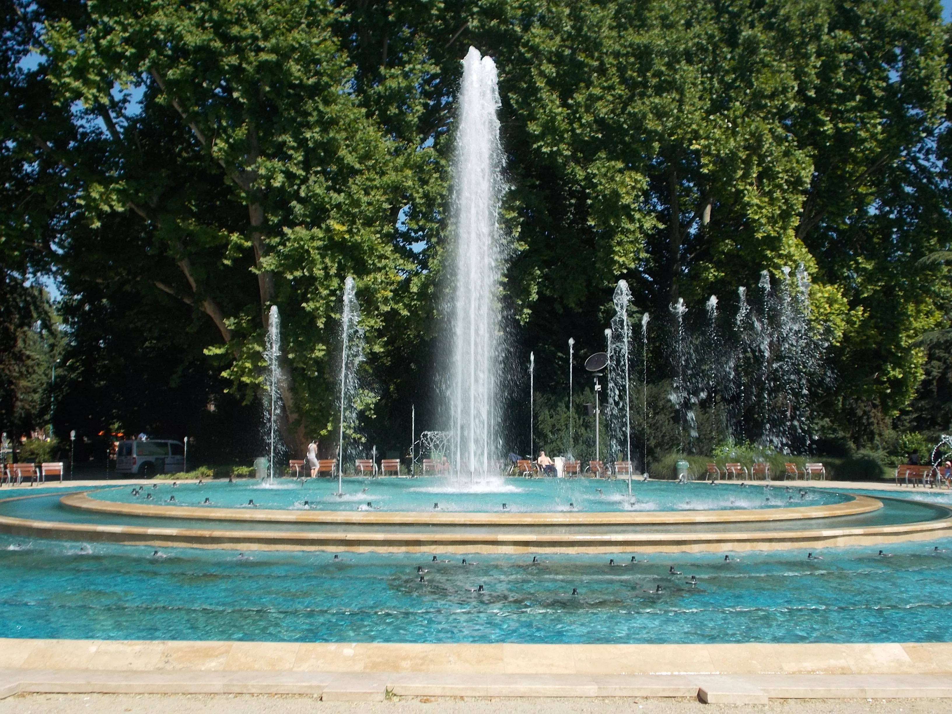 Fountain of Margaret Island in Hungary, Europe | Architecture - Rated 4.1