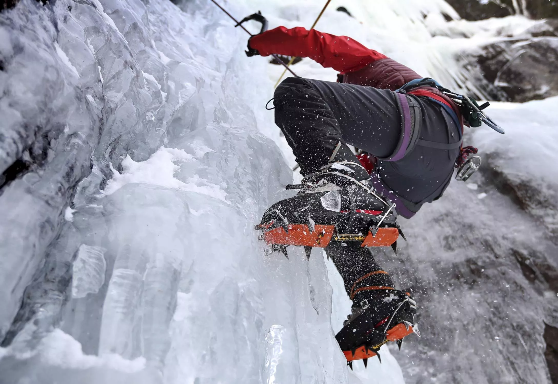 Frankenstein Cliff in USA, North America | Ice Climbing - Rated 3.7