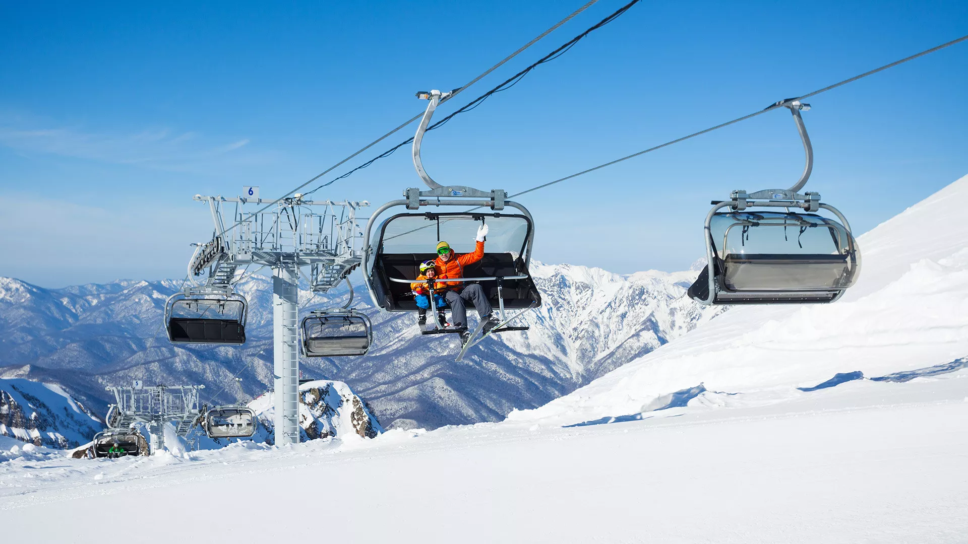 Gazprom Ski Resort in Russia, Europe | Snowboarding,Skiing,Snowmobiling - Rated 6.5