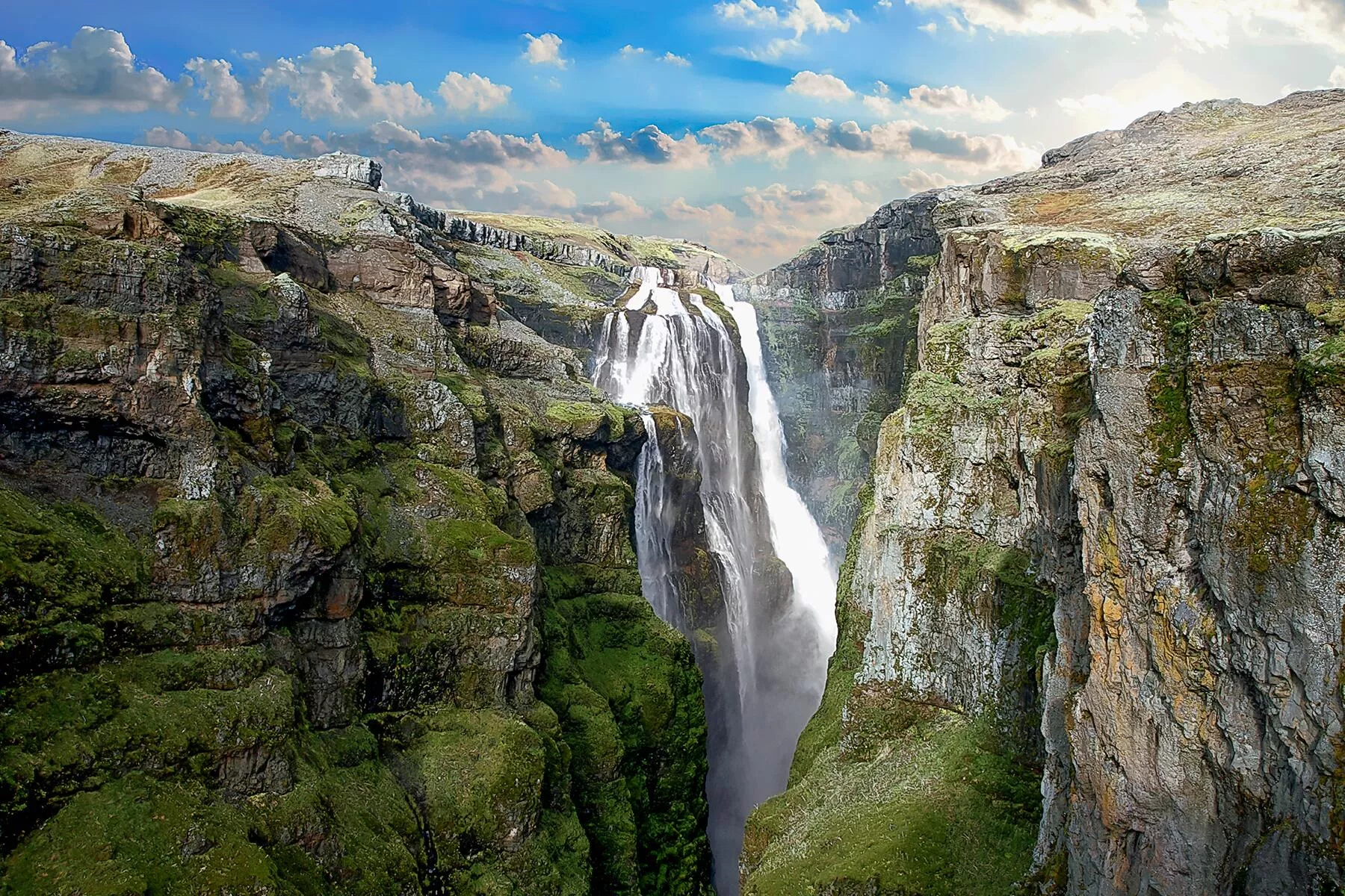 Glymur Waterfall in Iceland, Europe | Waterfalls,Trekking & Hiking - Rated 3.9