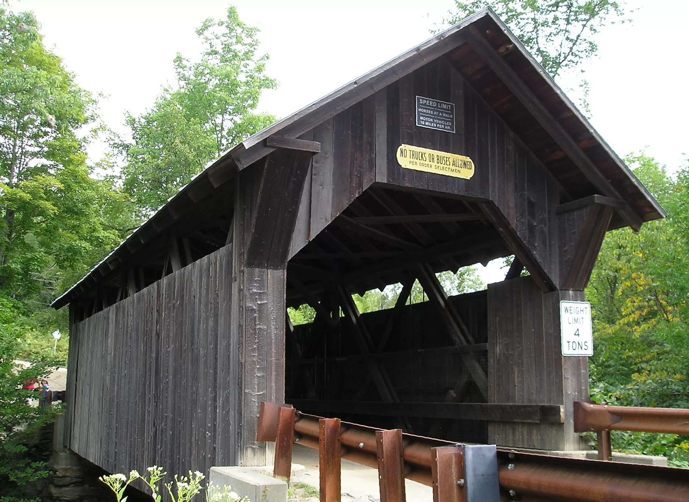 Gold Brook Covered Bridge in USA, North America | Architecture - Rated 3.2
